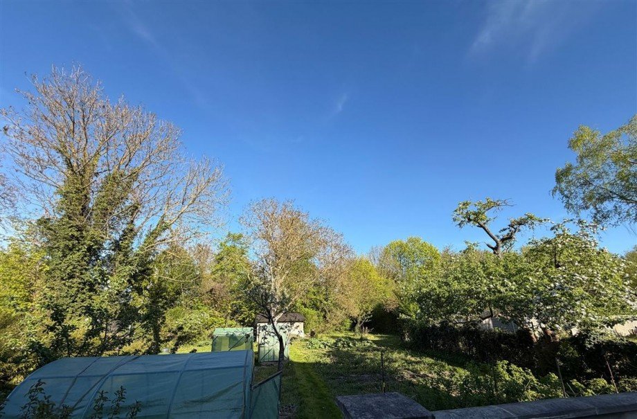Gartenansicht Villa Sch�nebeck (Elbe)