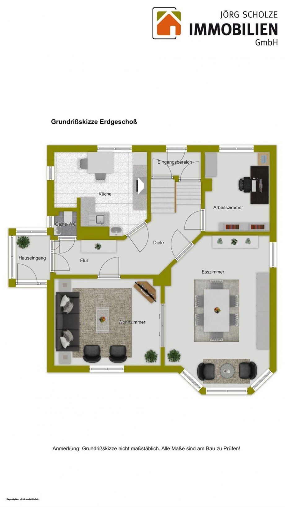 Erdgescho� Villa Sch�nebeck (Elbe)