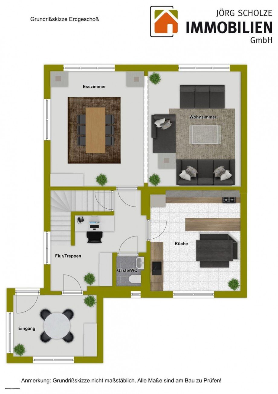 EG Grundri�skizze Einfamilienhaus Magdeburg