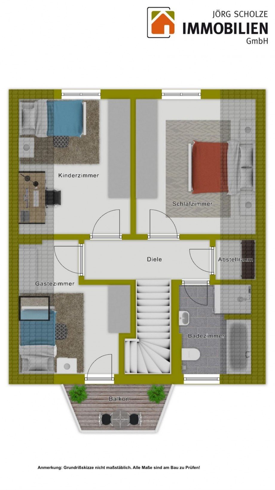 1. OG Einfamilienhaus Sch�nebeck (Elbe)