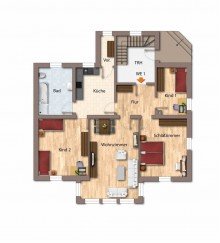 Grundri� EG Repr�sentatives Stadtpalais in bevorzugter Lage von Sch�nebeck-Bad Salzelmen