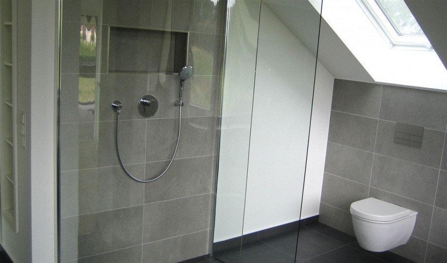 bodengleiche Glasdusche Hauptbad Villa Sommersdorf , B�rde