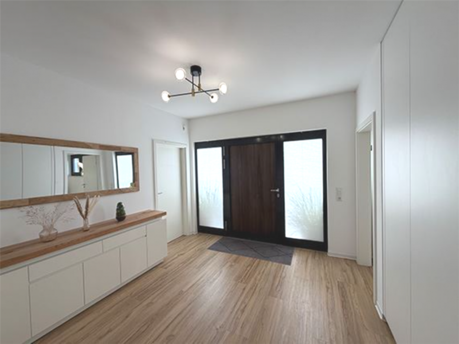 repr�sentativer Hauseingang Haus Magdeburg