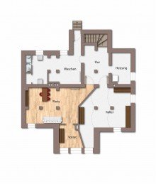 Grundri� KG Repr�sentatives Stadtpalais in bevorzugter Lage von Sch�nebeck-Bad Salzelmen